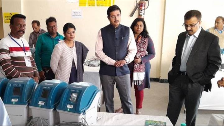 मुख्य निर्वाचन पदाधिकारी अनुपम राजन ने लोकसभा निर्वाचन 2024 सीहोर एवं देवास जिले में एफएलसी कार्य का किया अवलोकन